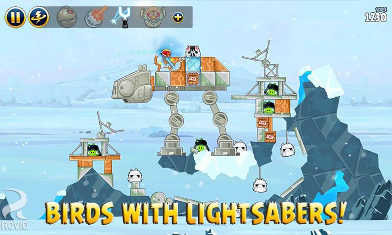 Angry Birds screen 1