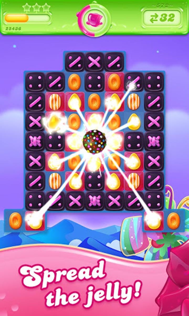 Candy Crush Jelly Saga screen 1