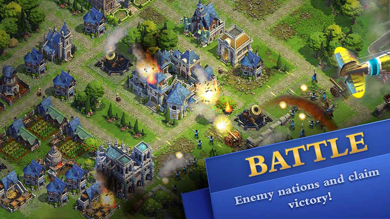 DomiNations screen 1