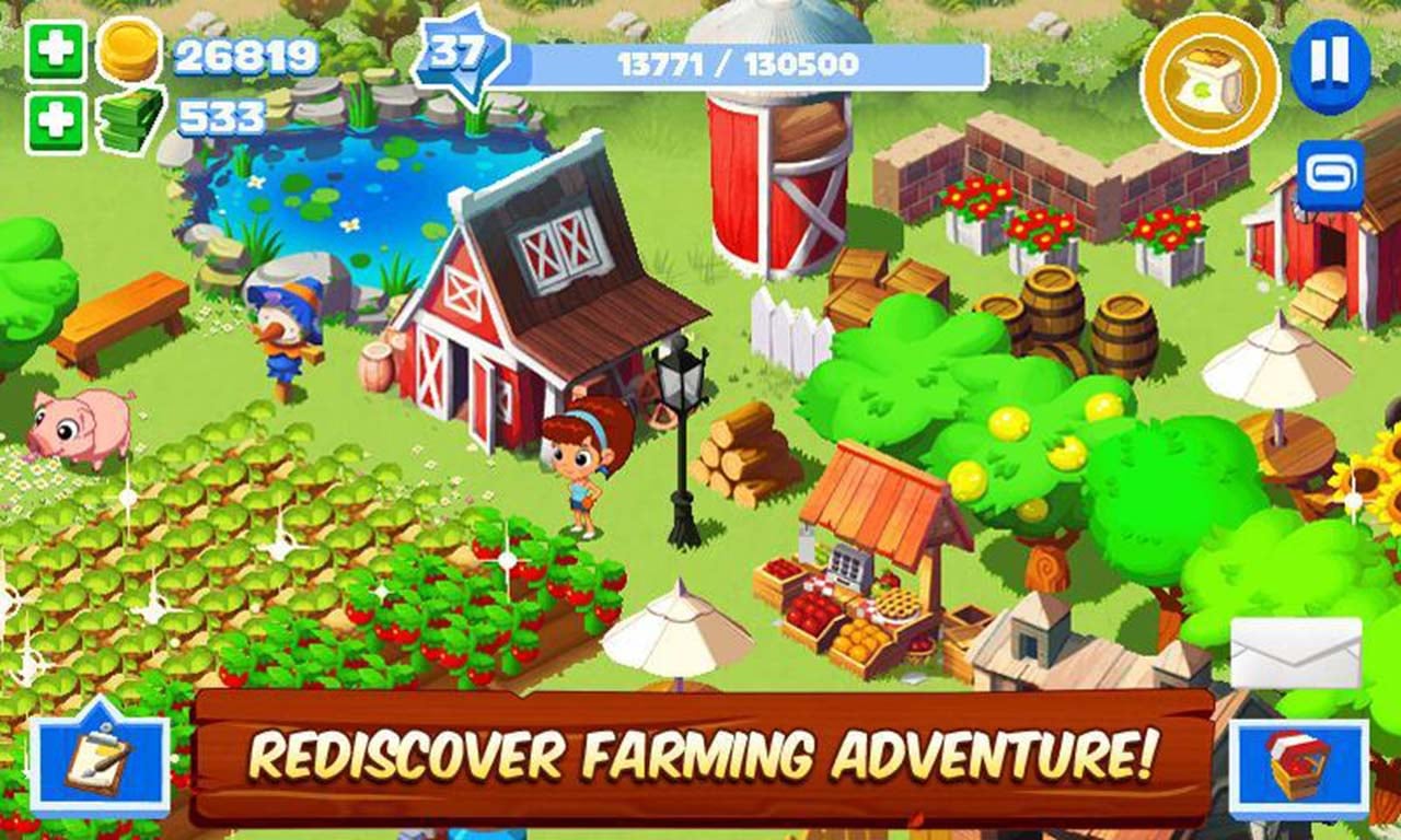 Green Farm 3 MOD APK v4.4.4 (Unlimited money) for Android