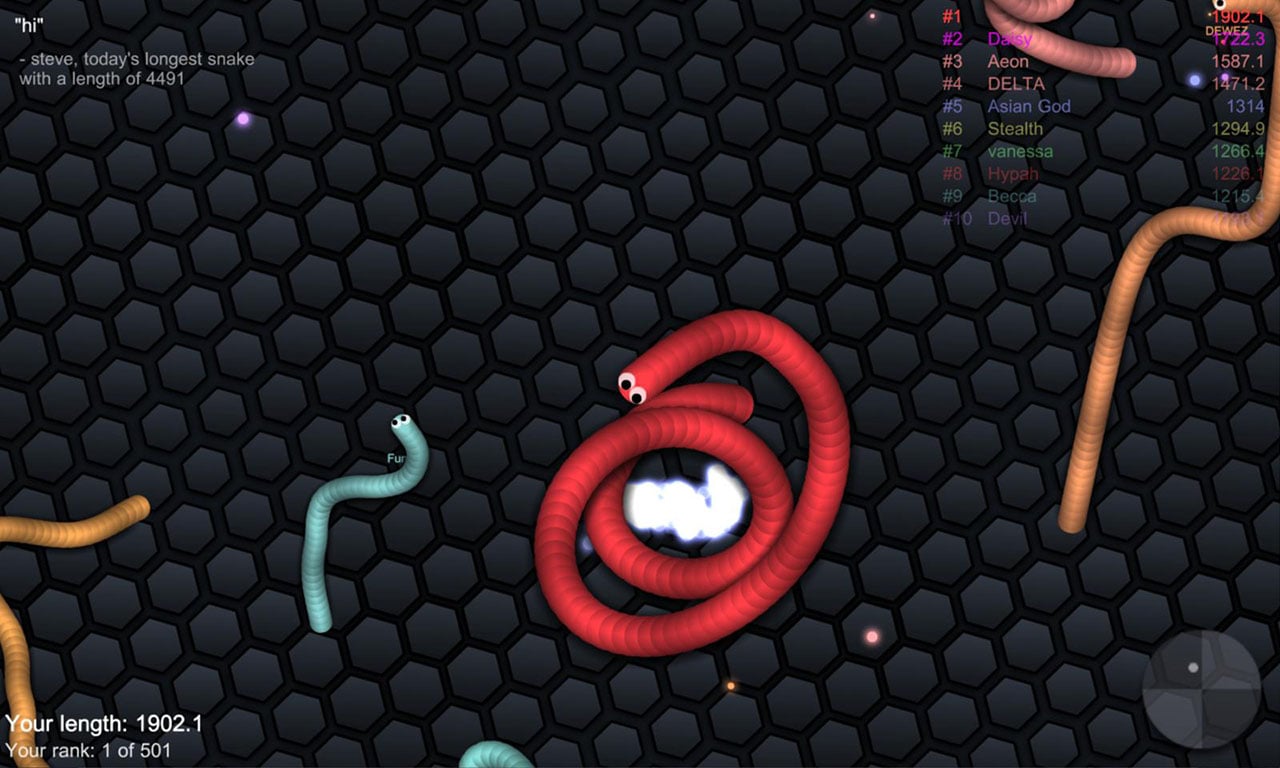 Slither io screen 4