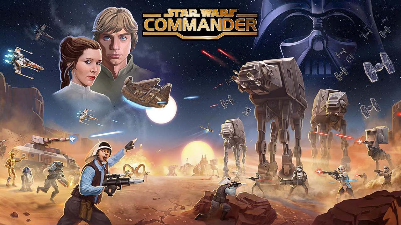 Star Wars Commander poster