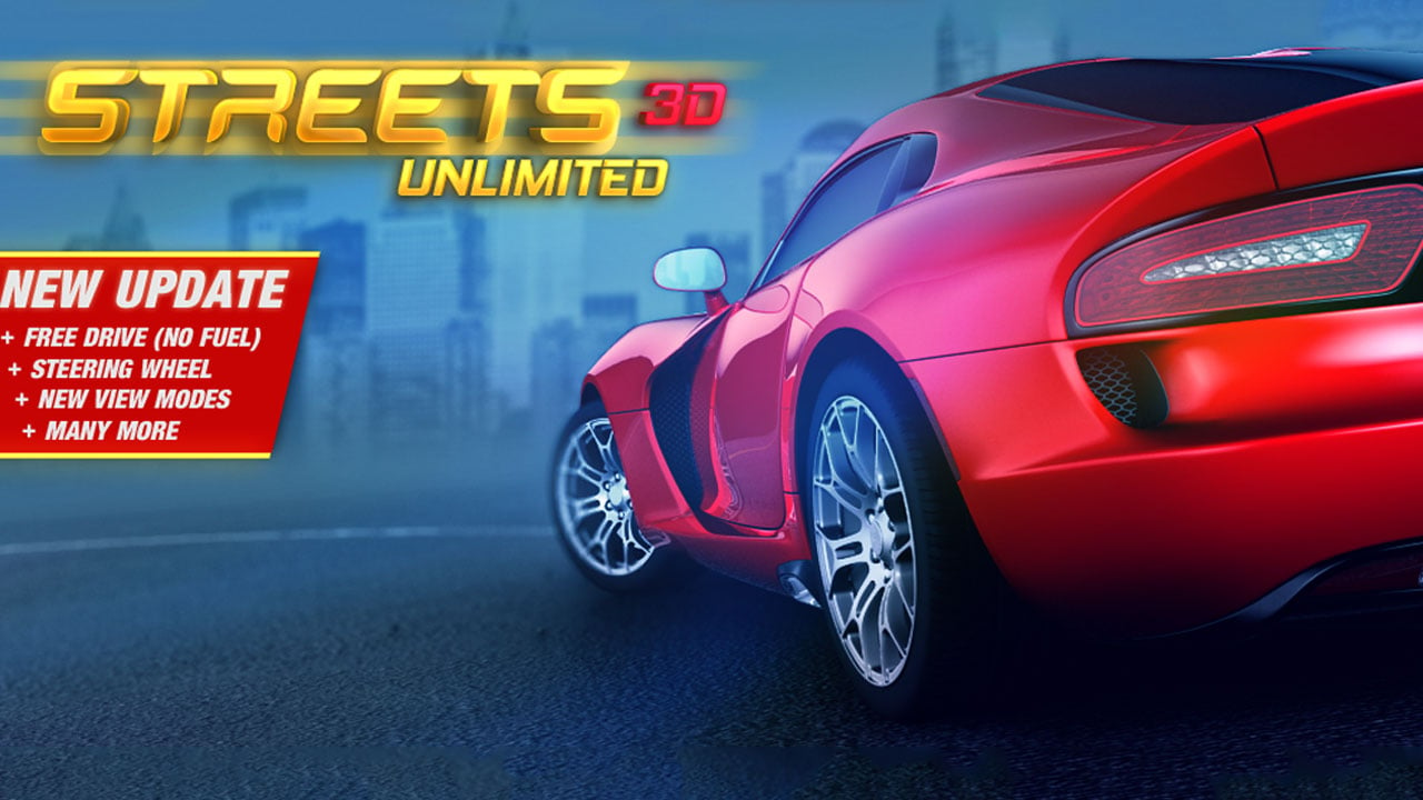 Streets Unlimited 3D poster