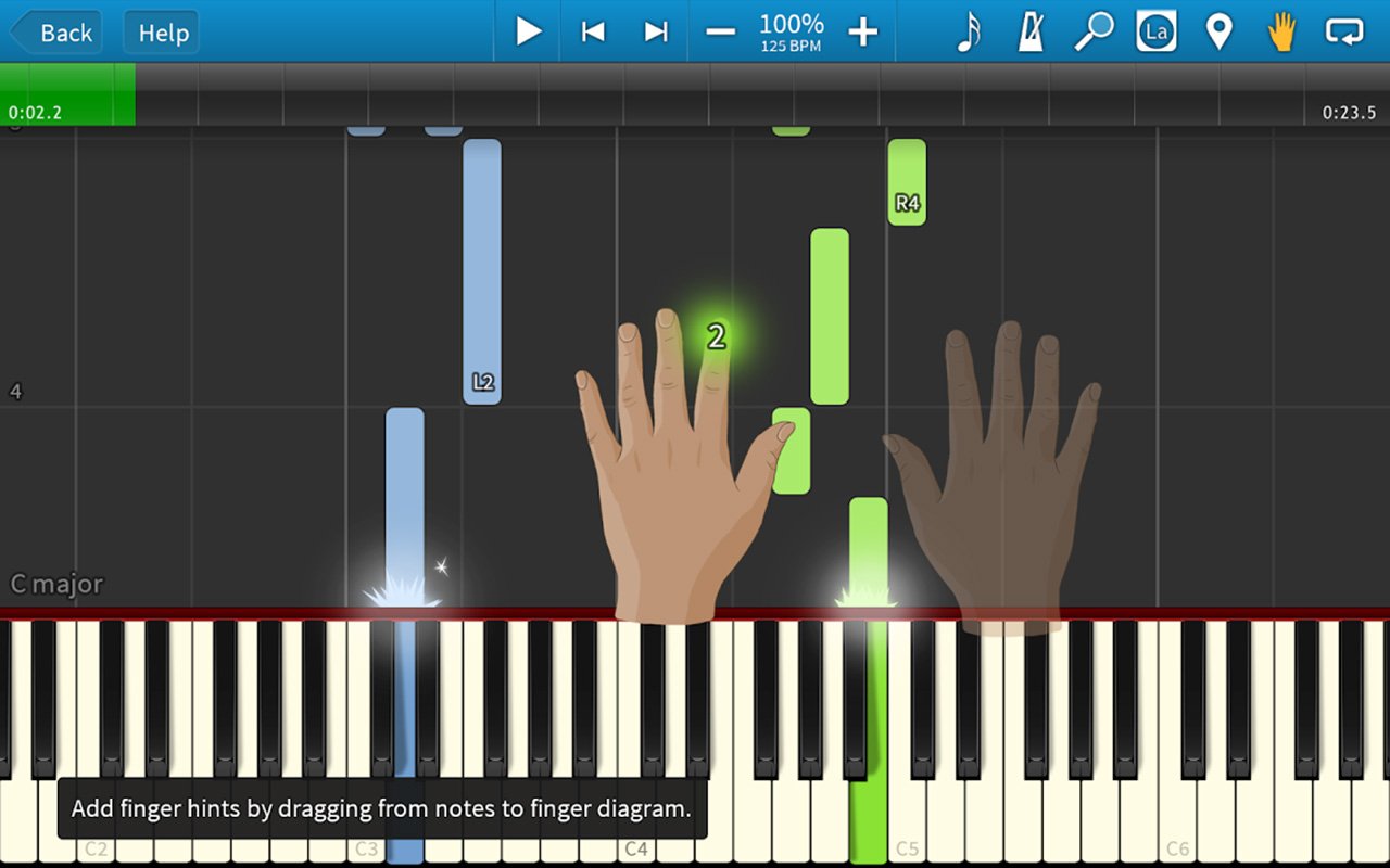 Synthesia screen 2