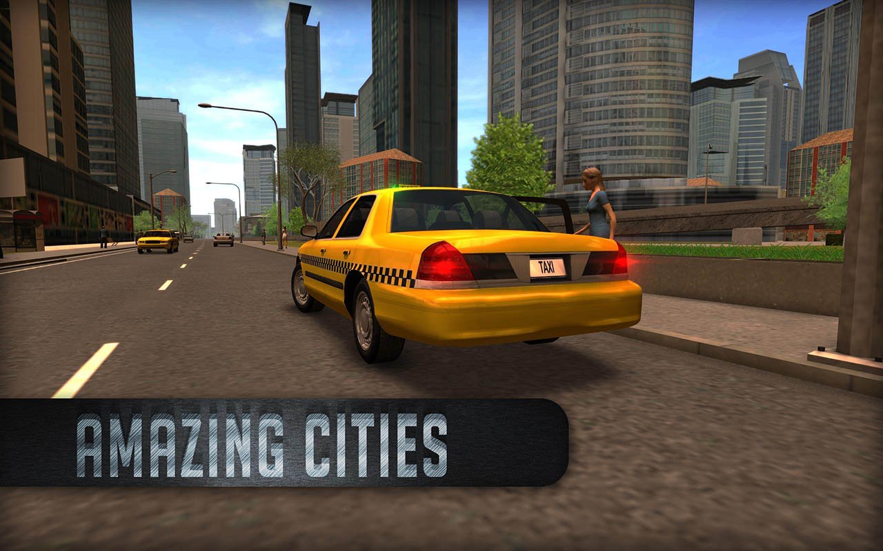 Taxi Sim 2016 screen 2