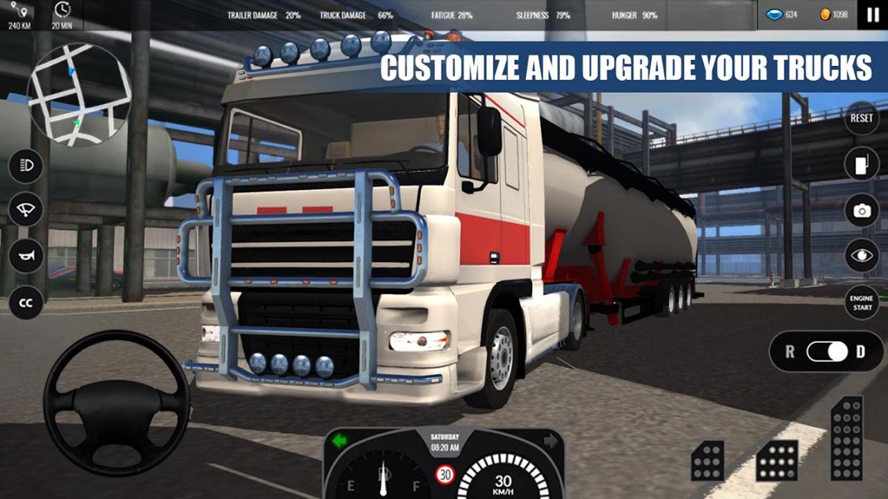 Truck Simulator PRO Europe screen 1