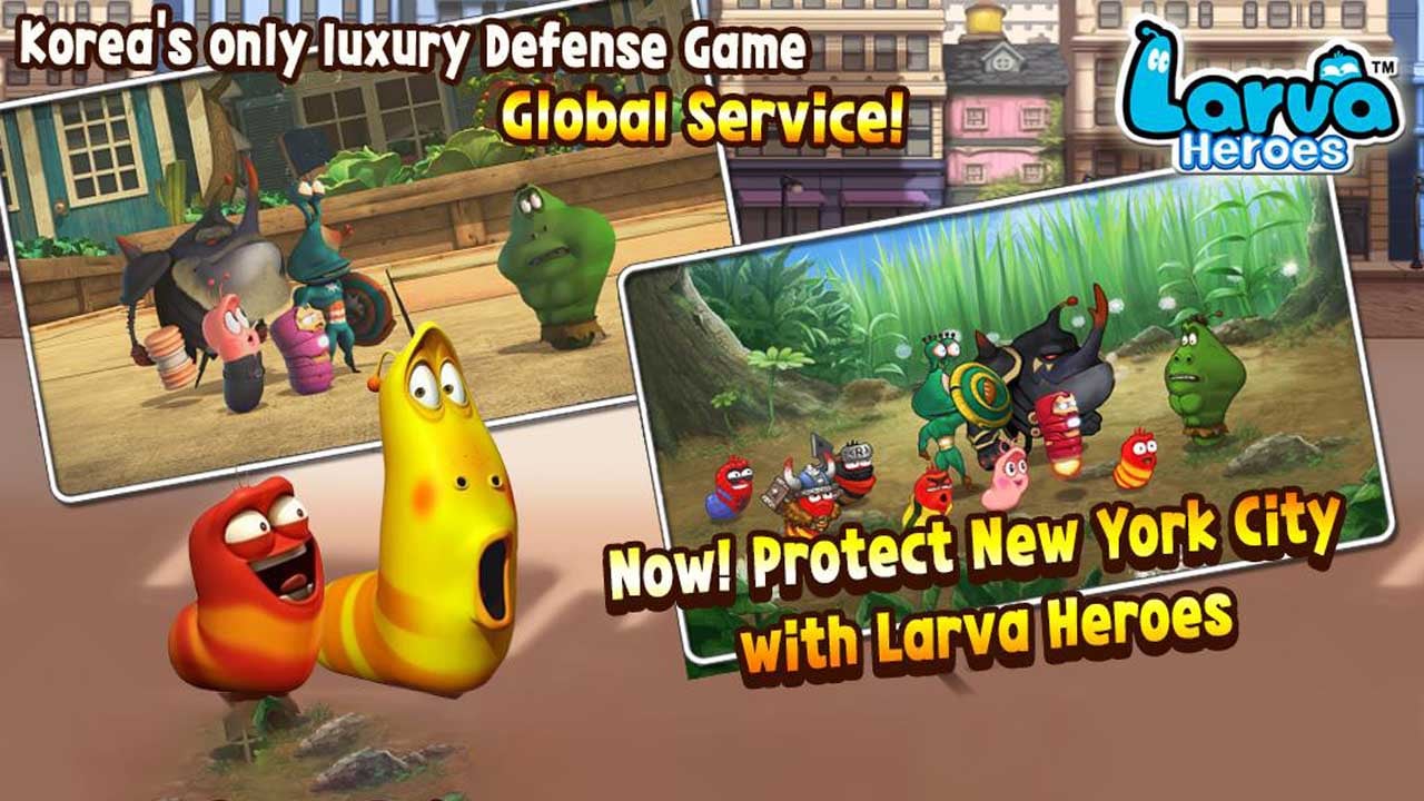 Larva Heroes: Lavengers MOD APK  (Infinte Candy/Coin​) for Android