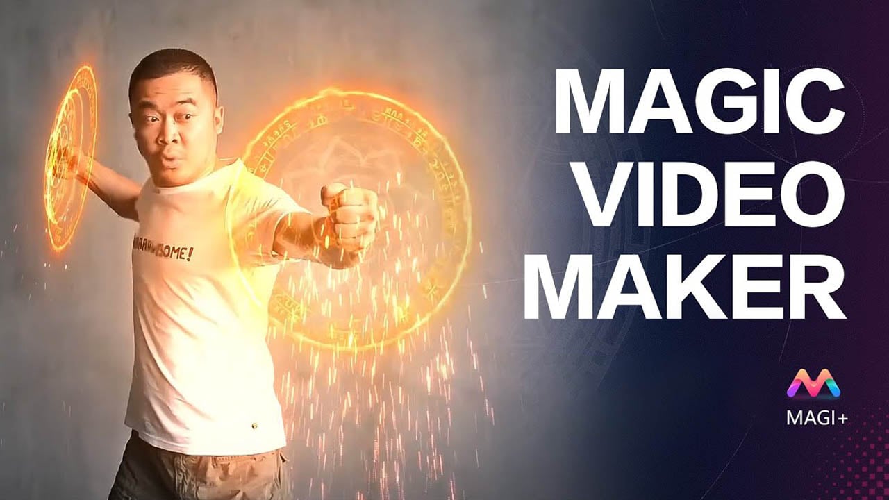 Magi+ Magic Video Editor poster