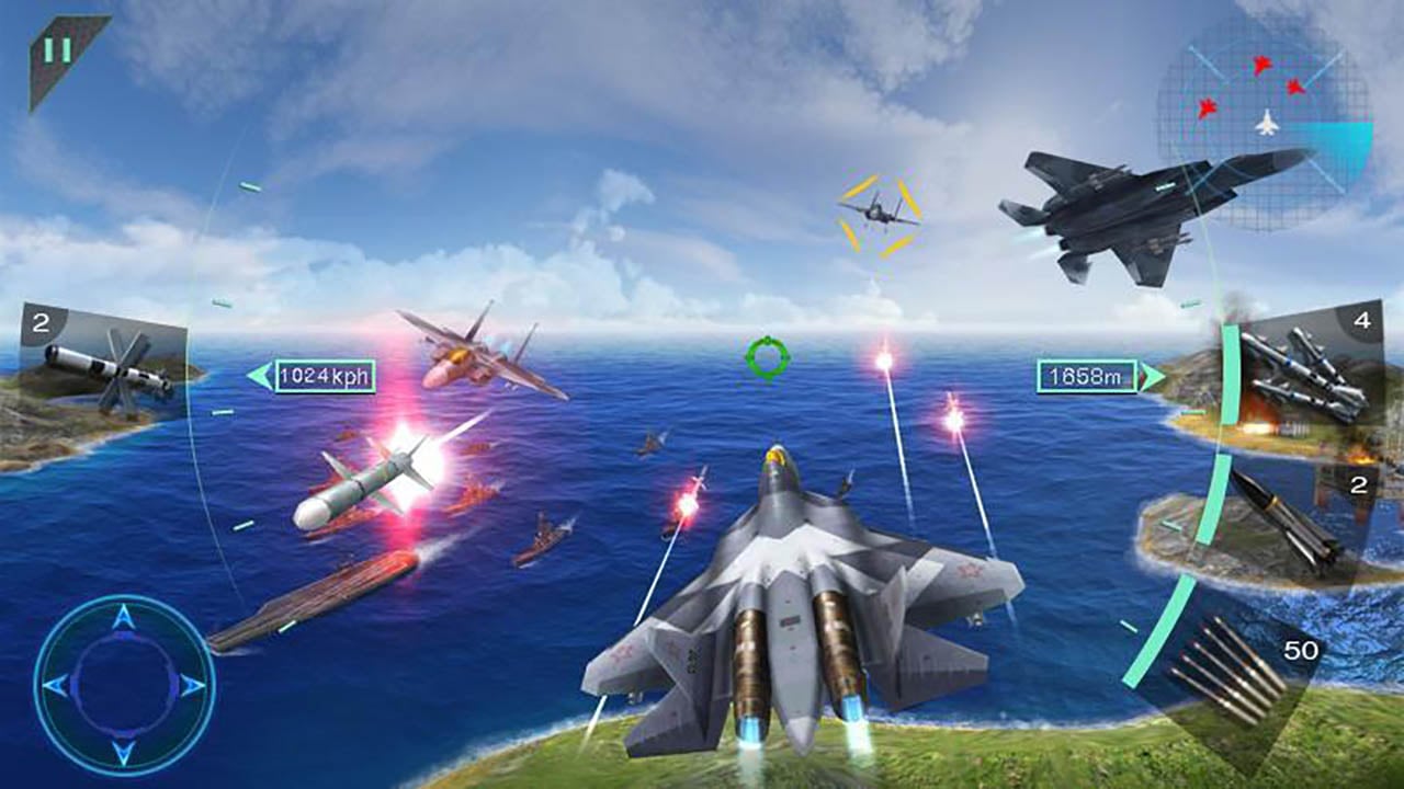 Sky Fighters 3D screenshot 1