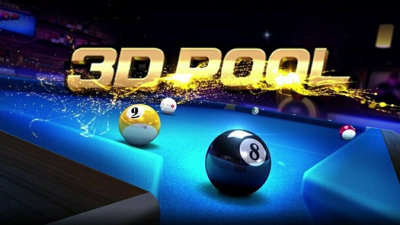 3D Pool Ball poster