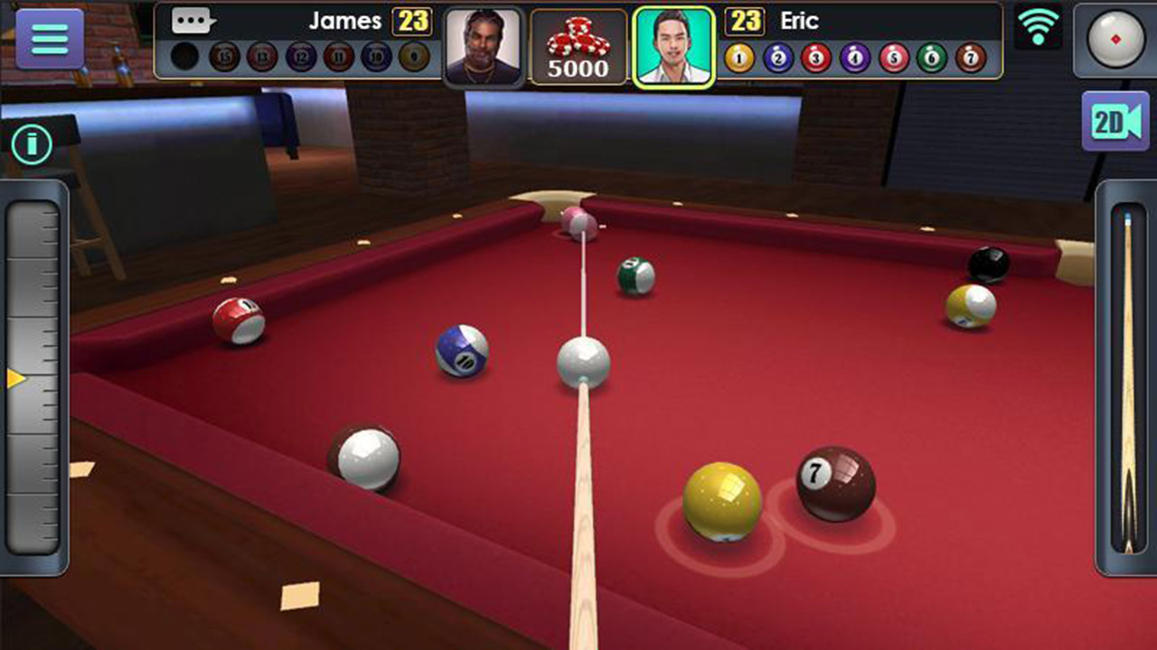 3D Pool Ball screen 2