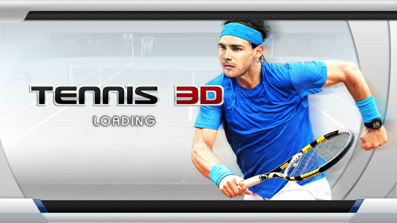 3D Tennis poster