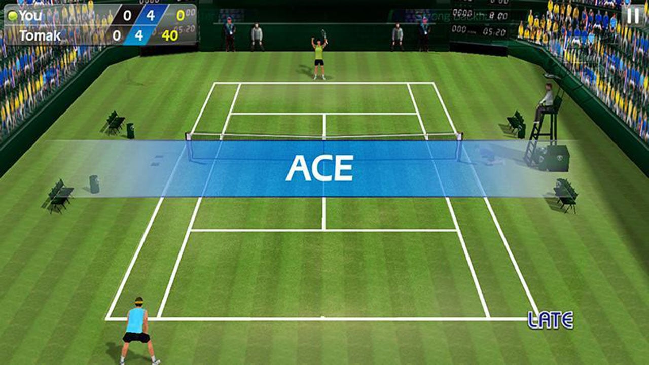 3D Tennis screen 1