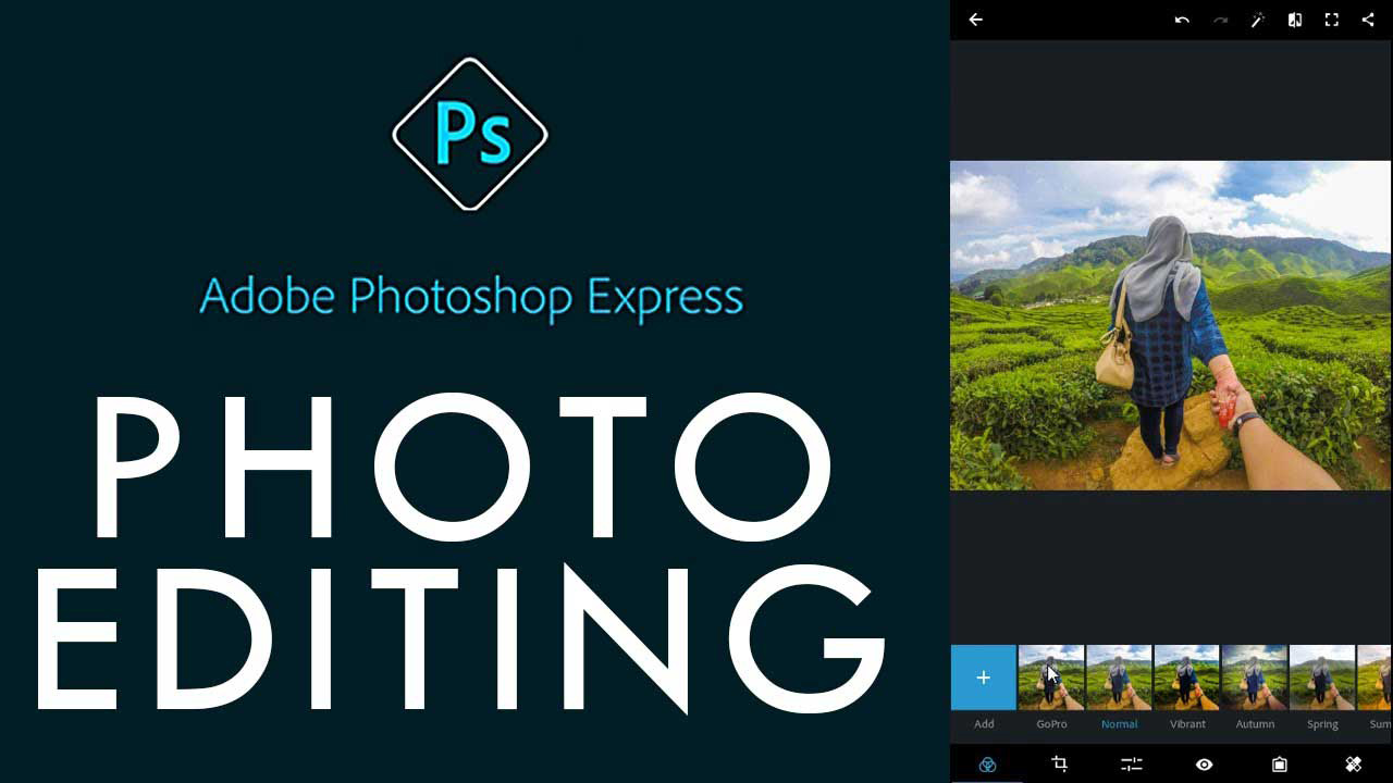 Adobe Photoshop Express poster