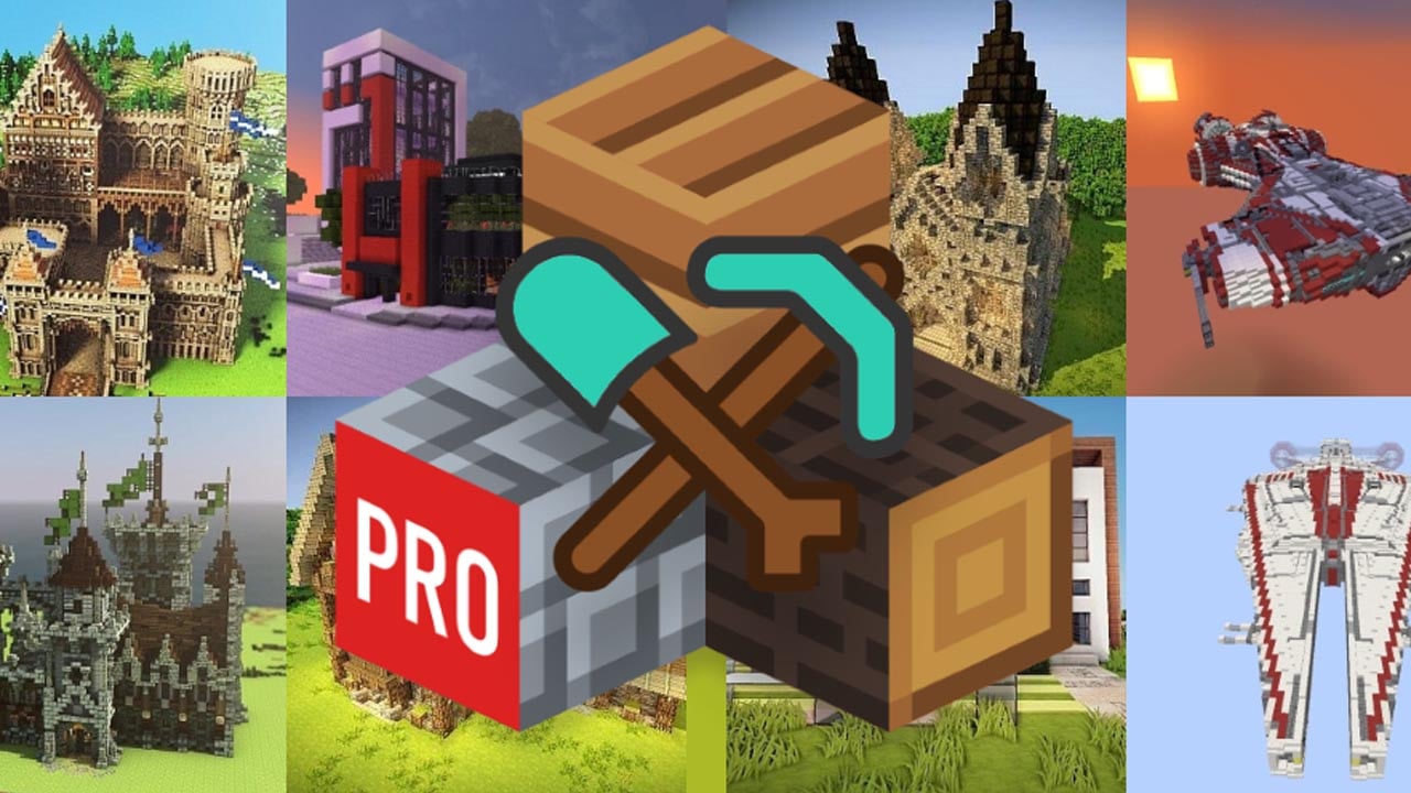 Builder PRO for Minecraft PE poster