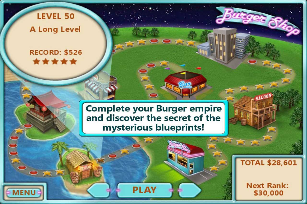 Burger Shop screen 3