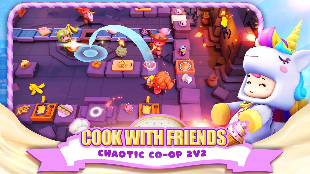 Cooking Battle screen 2