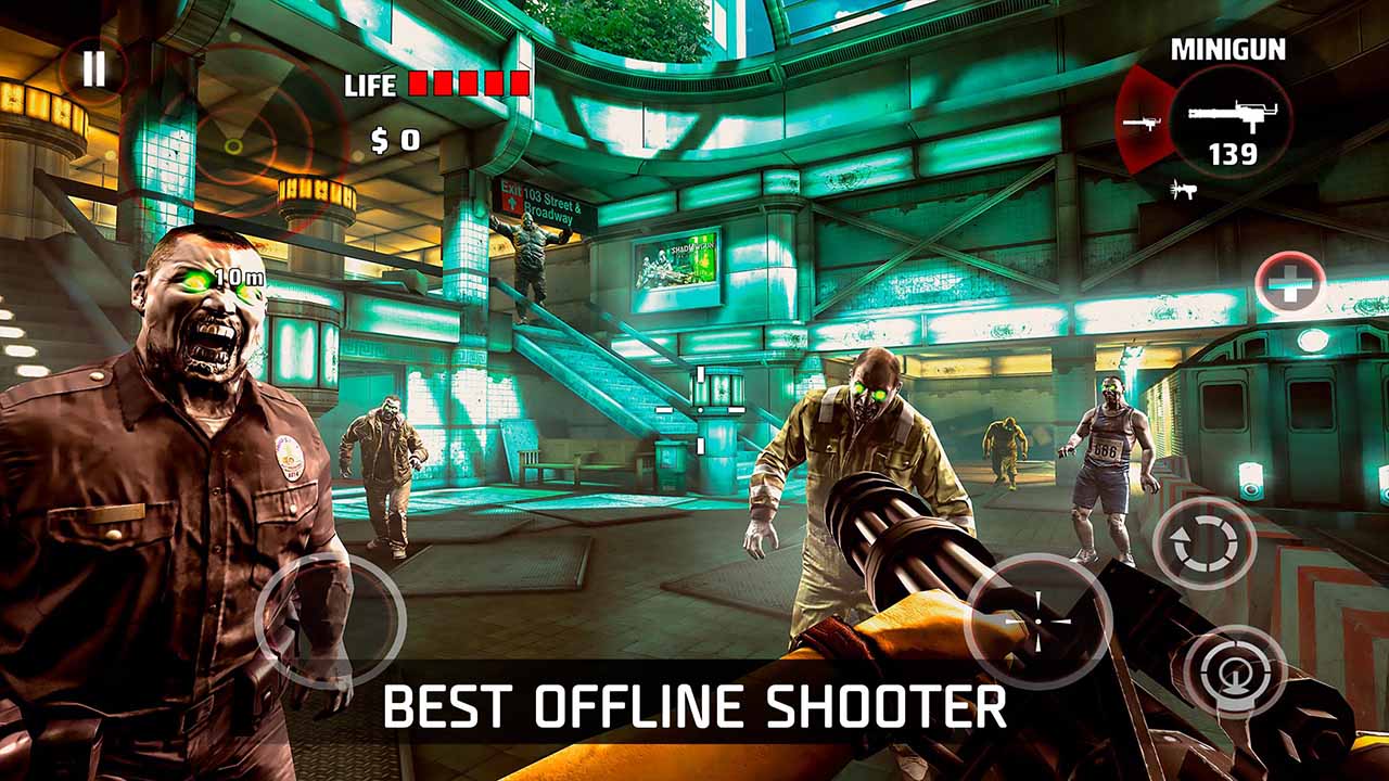 DEAD TRIGGER Offline Zombie Shooter screen 0