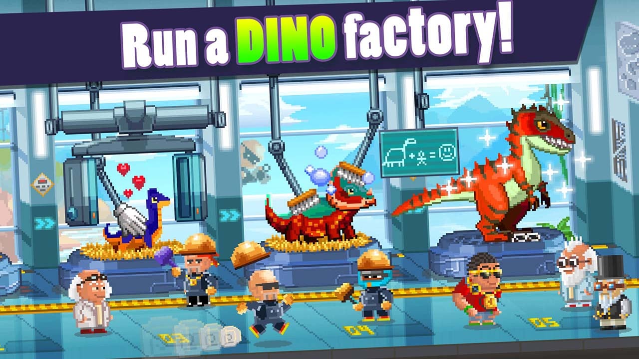 Dino Factory screen 1