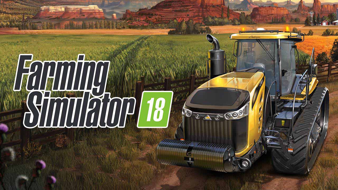 Farming Simulator 18 poster