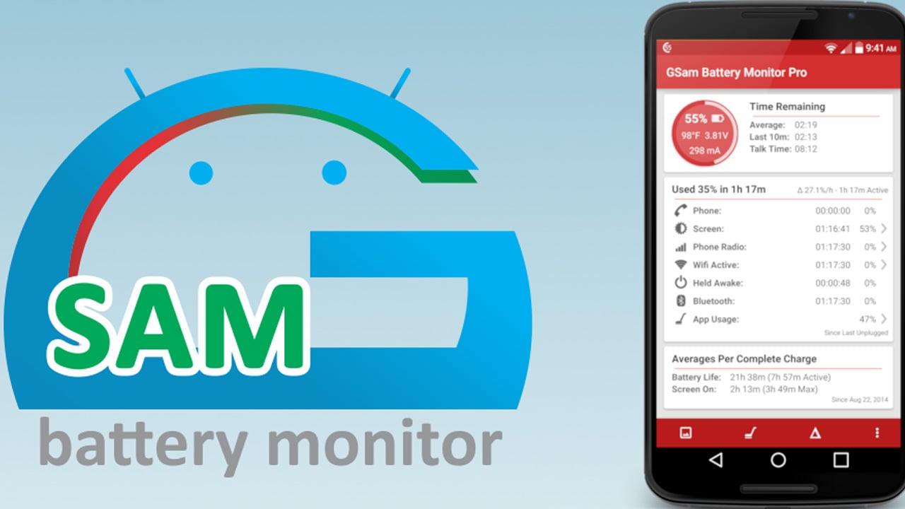 GSam Battery Monitor Pro poster