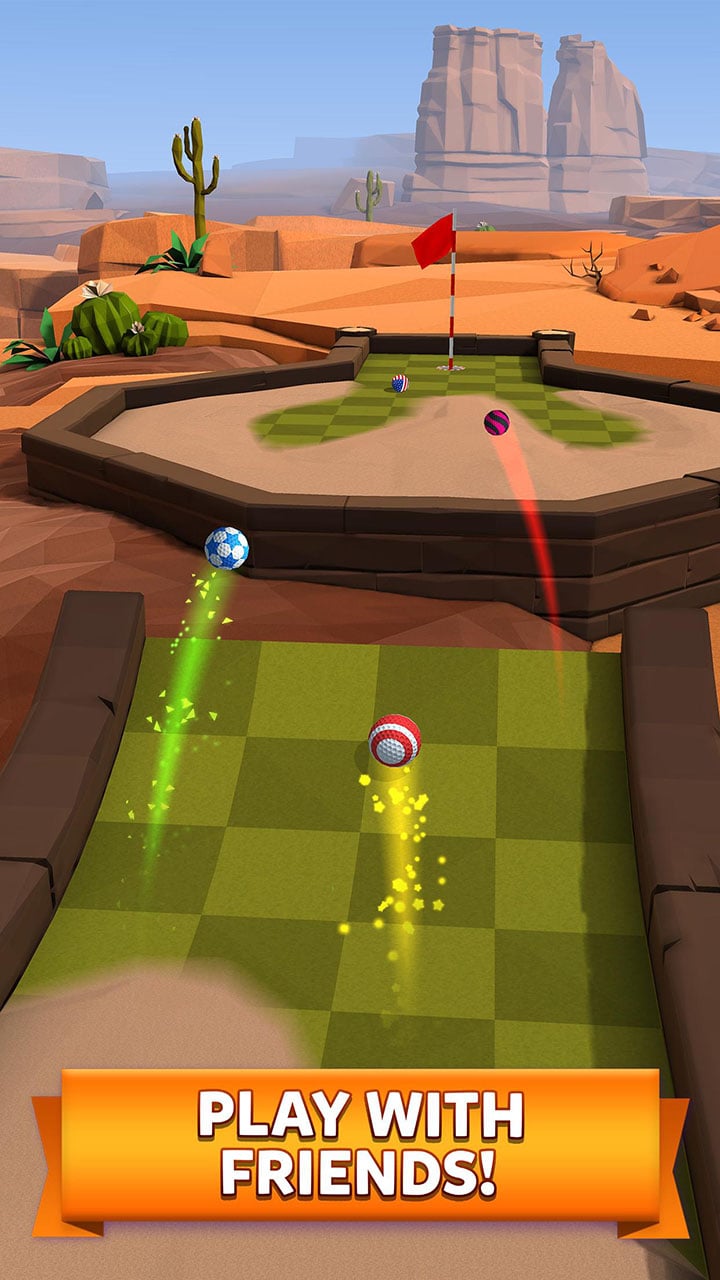 Golf Battle screen 1