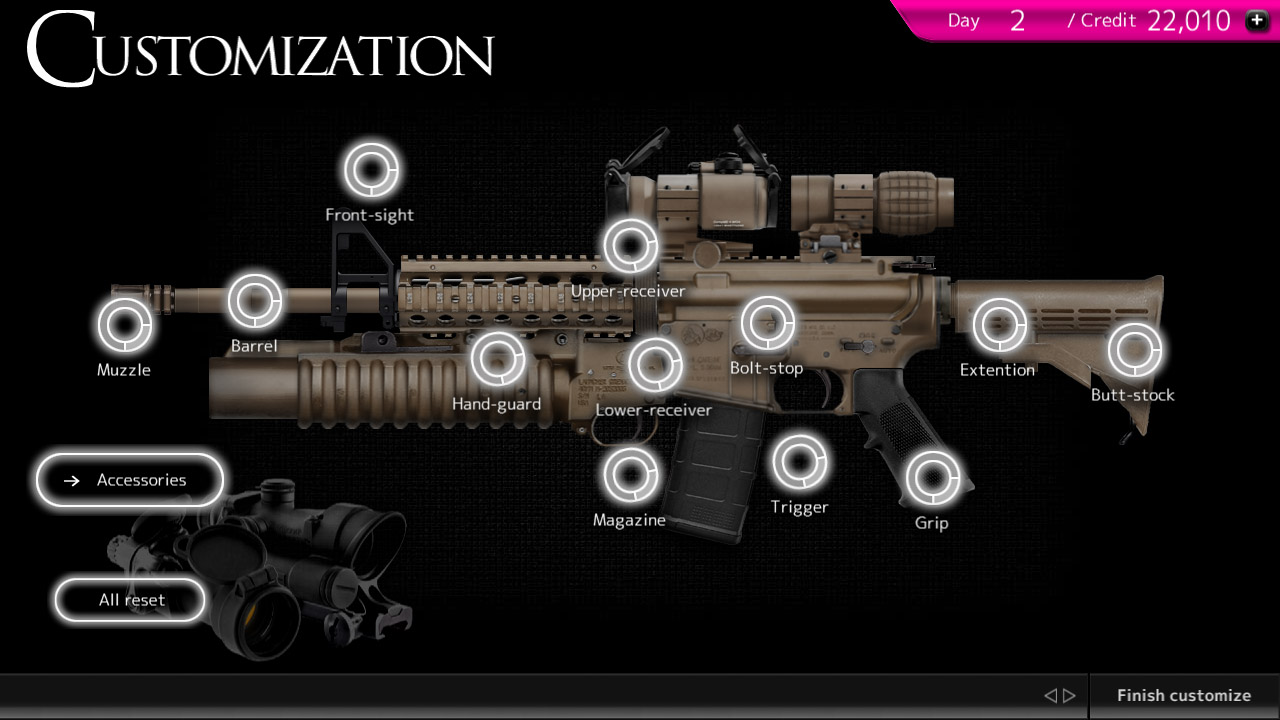 Magnum 30 Gun Custom Simulator screen 1