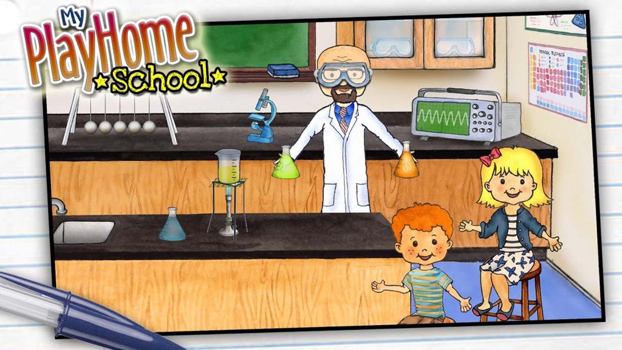 My PlayHome School screen 1