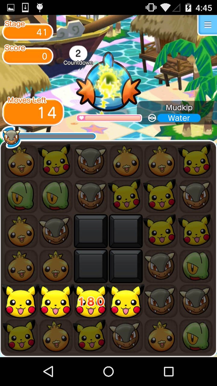 Pokémon Shuffle Mobile screen 3