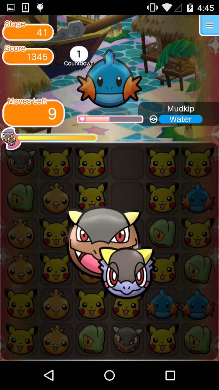 Pokémon Shuffle Mobile screen 4