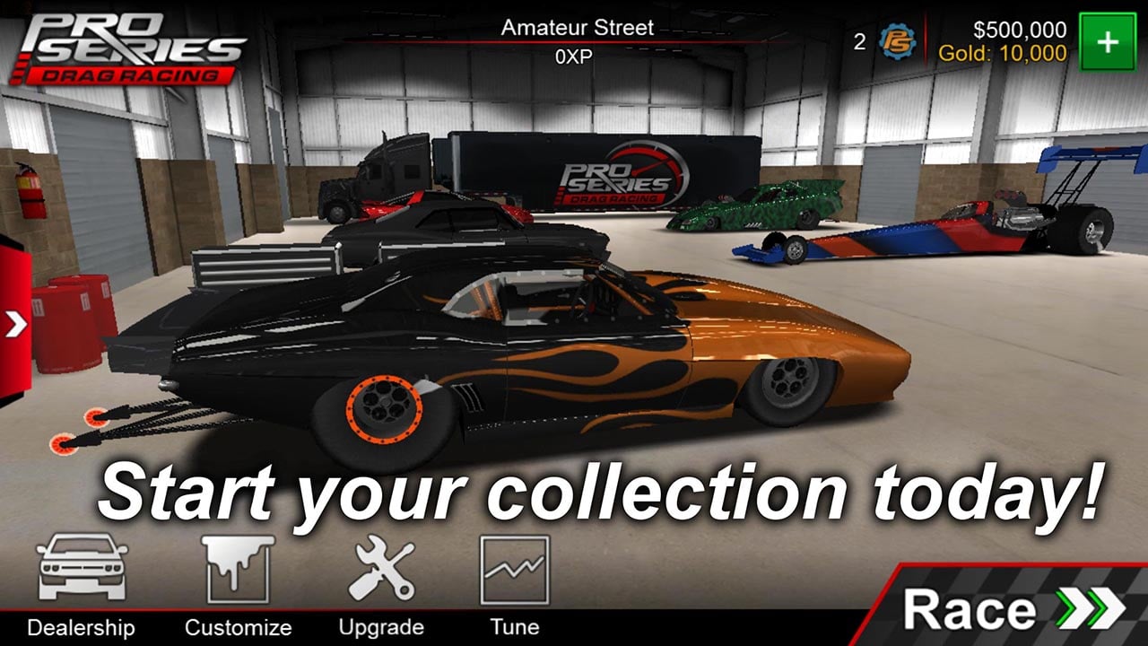 Pro Series Drag Racing screen 2