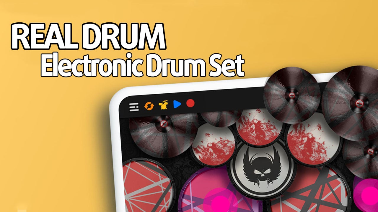 REAL DRUM Electronic Drum Set poster