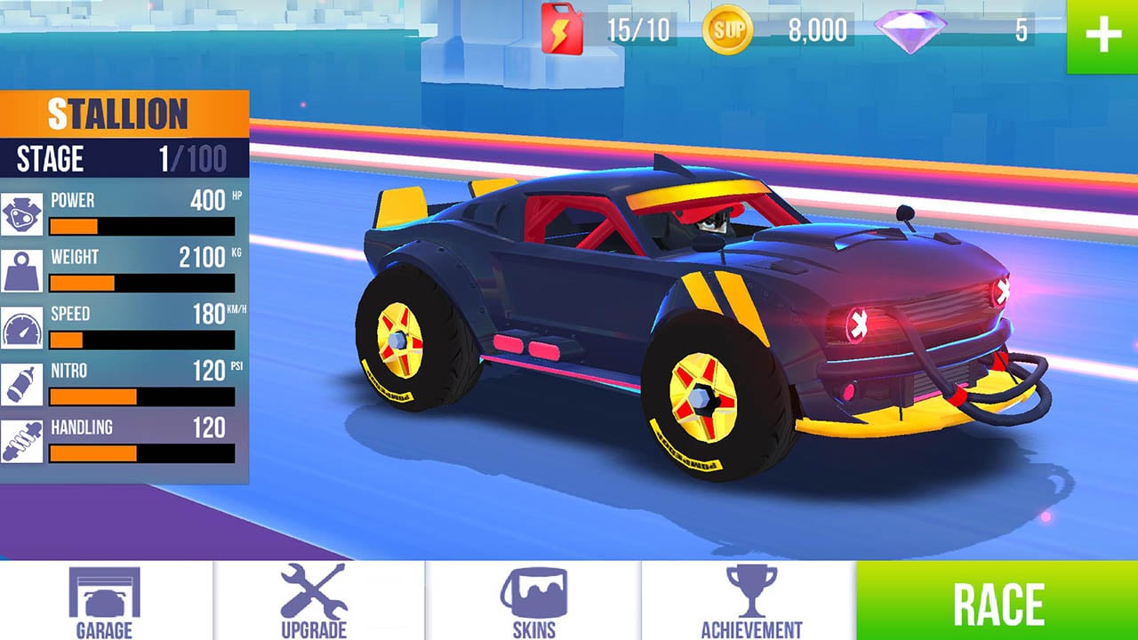 SUP Multiplayer Racing screen 1