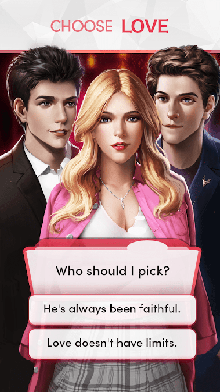 Secrets Game of Choices screen 2