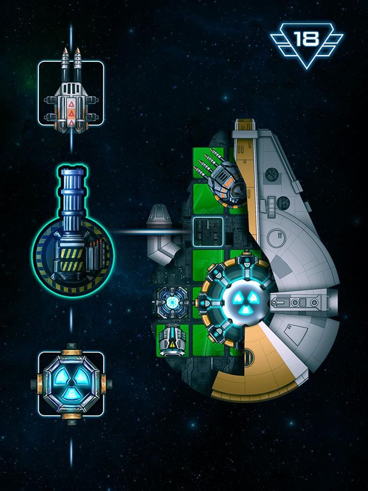 Space Arena Build a spaceship & fight screen 0