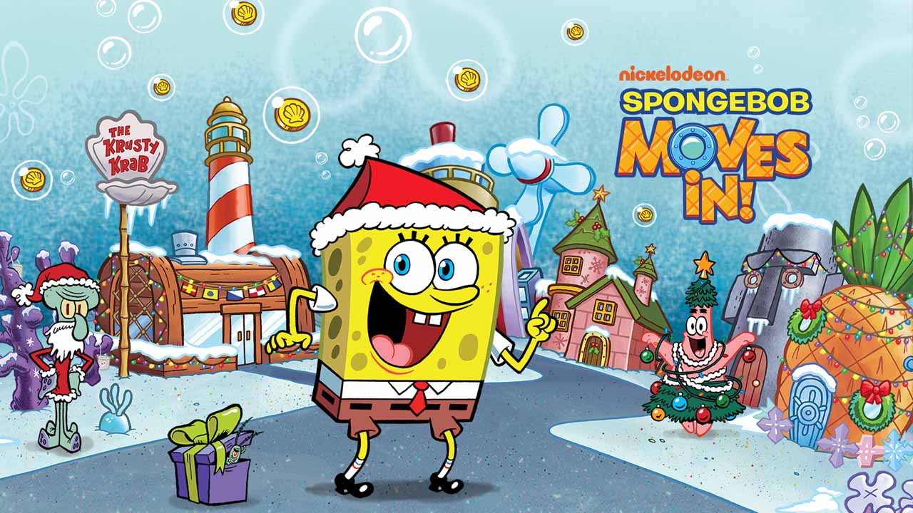 SpongeBob Moves In poster