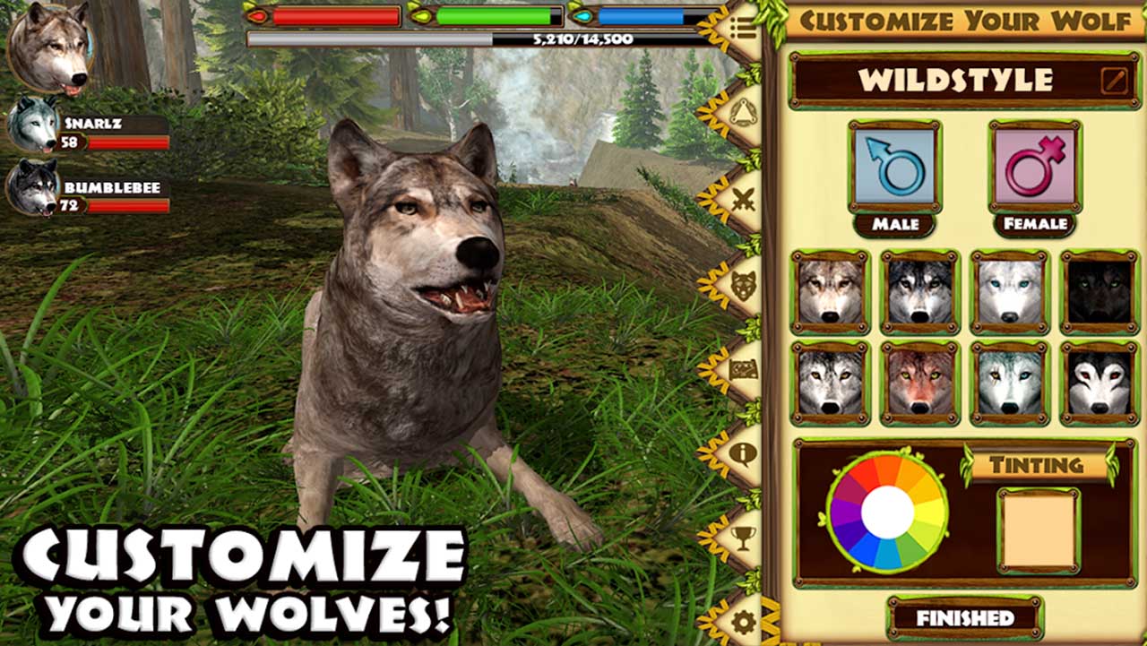 Ultimate Wolf Simulator screen 1