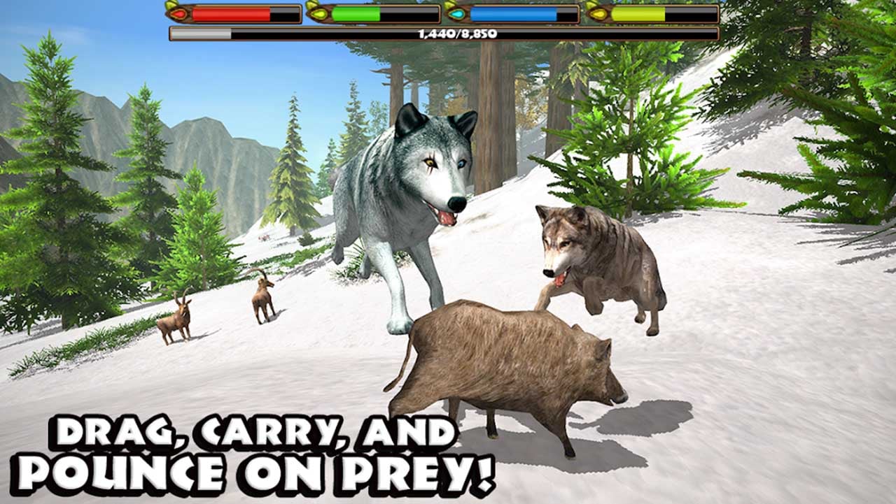Ultimate Wolf Simulator screen 2