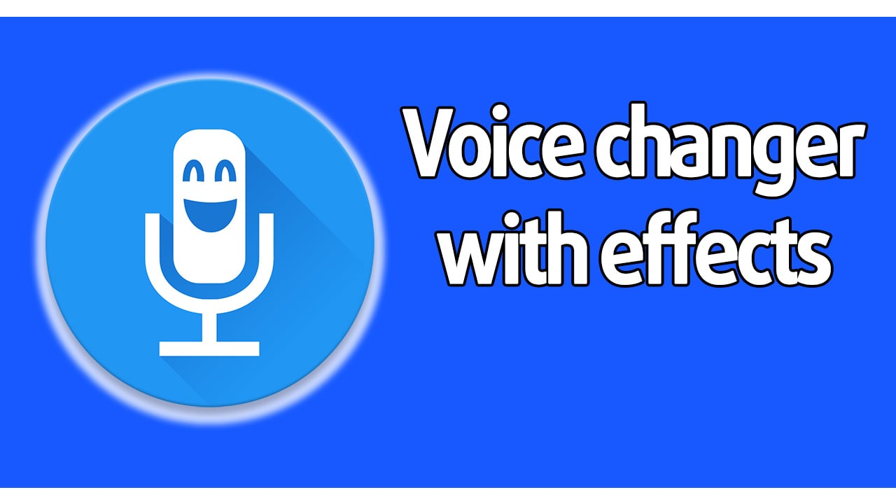 Voice changer with effects poster
