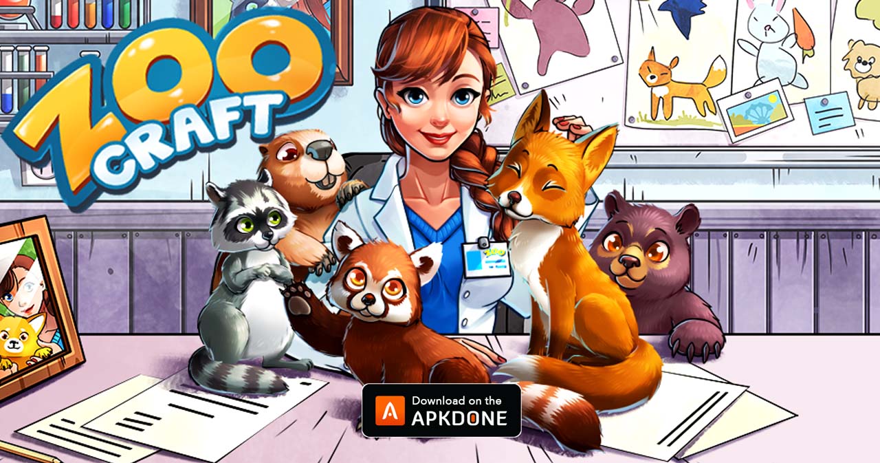 Tải Game ZooCraft: Animal Family MOD APK  (Tiền Vô Hạn) cho Android