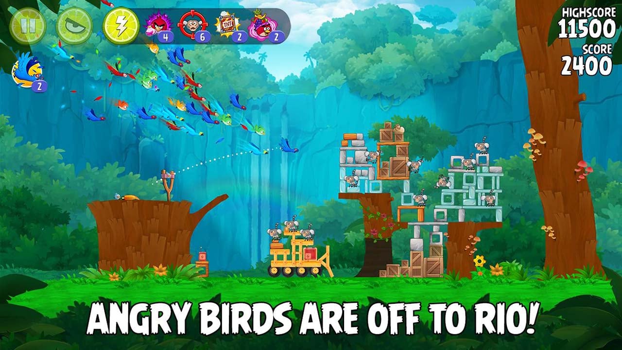 Angry Birds Rio screen 0