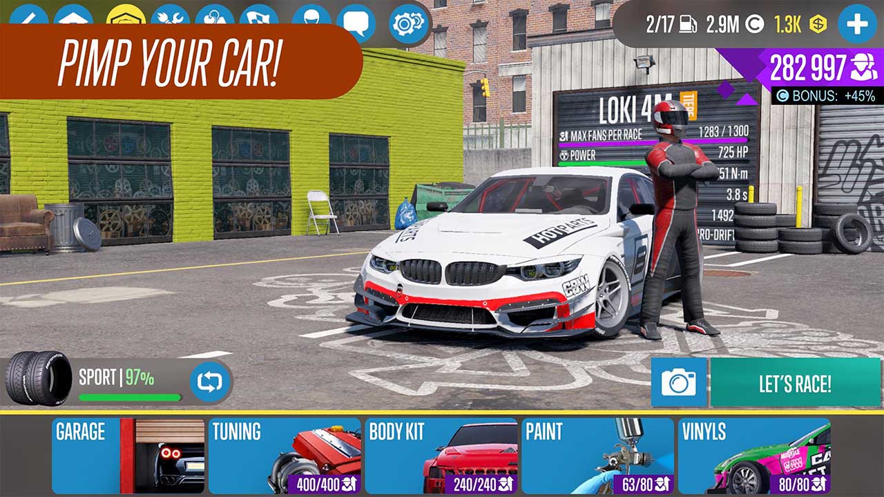 CarX Drift Racing 2 MOD APK 1.20.2 (Uang tidak terbatas) untuk Android