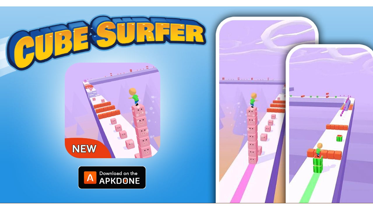 Cube Surfer MOD APK 2.6.7 Download (Unlimited Gems) for Android