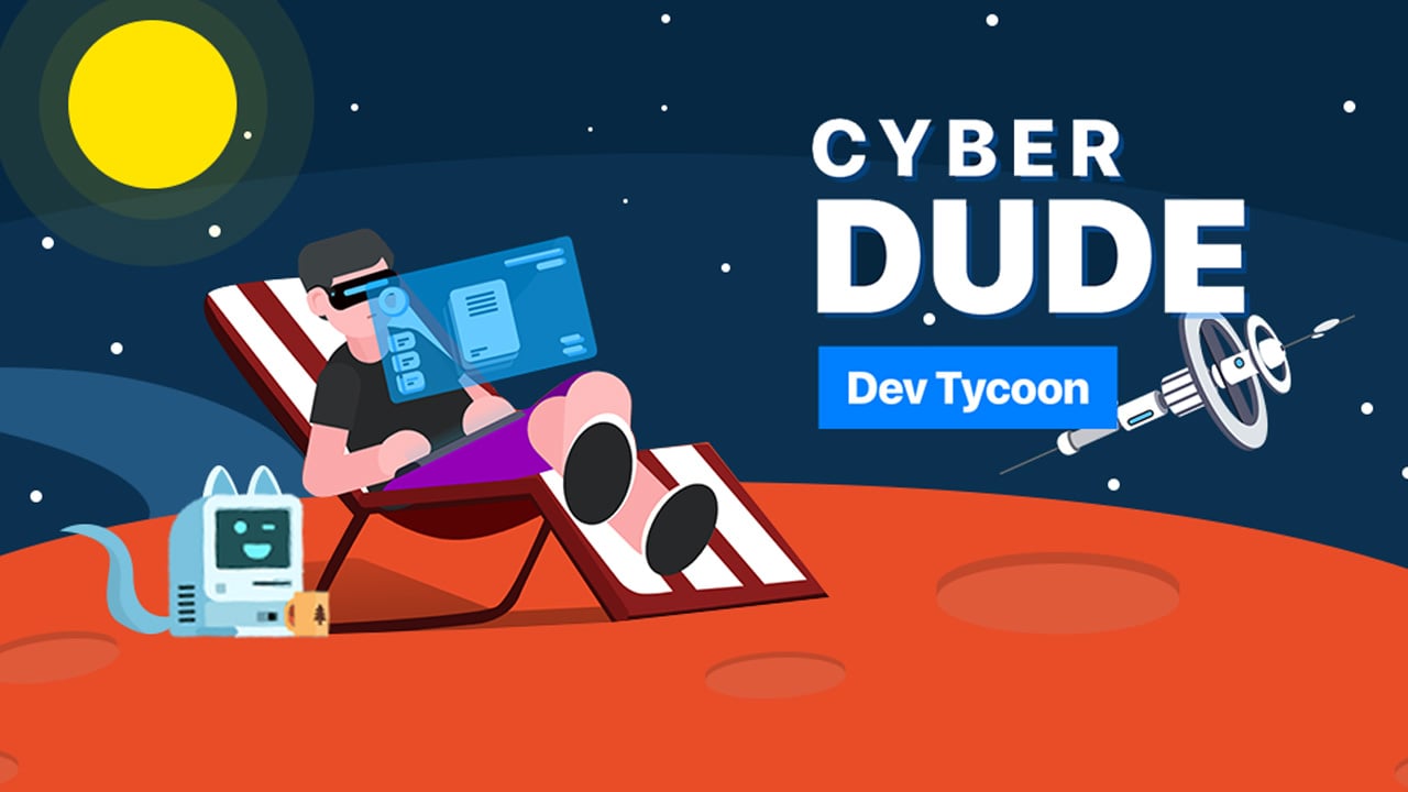 پوستر Cyber ​​Dude Dev Tycoon