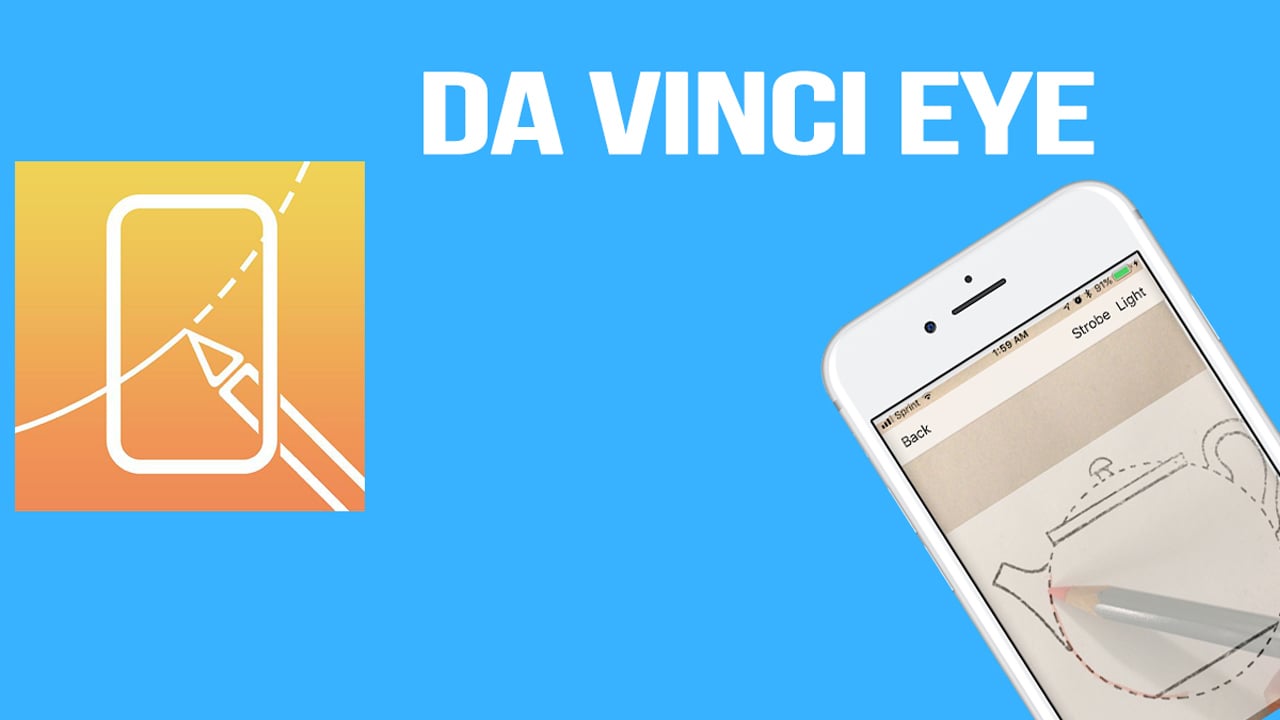 Da Vinci Eye poster
