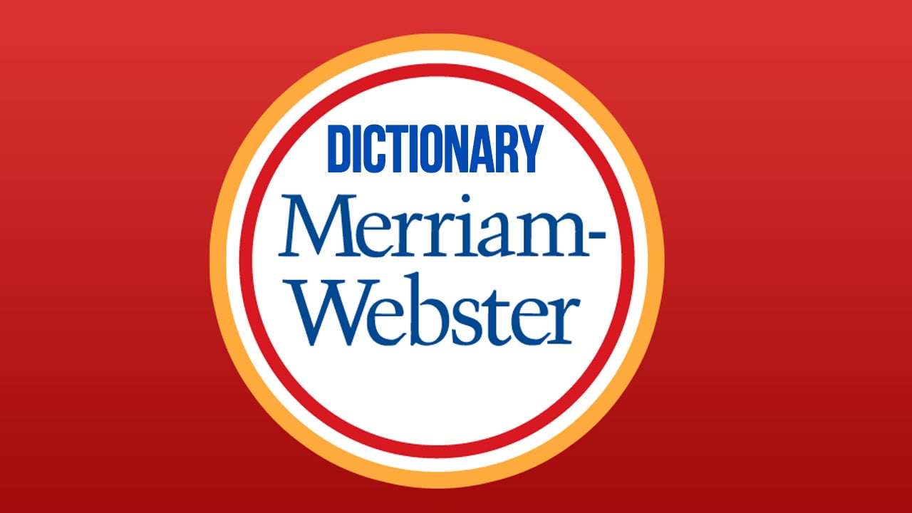 Dictionary Merriam Webster poster