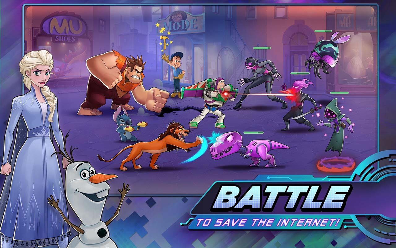Disney Heroes Battle Mode screen 0