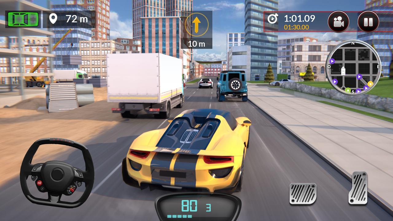 Drive for Speed Simulator screen 1