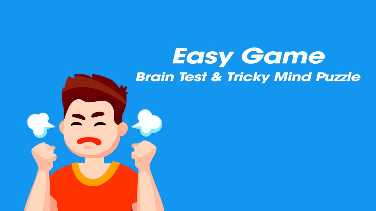 Easy Game Brain Test & Tricky Mind Puzzle poster