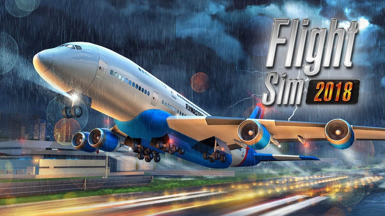 Flight Sim 2018 poster